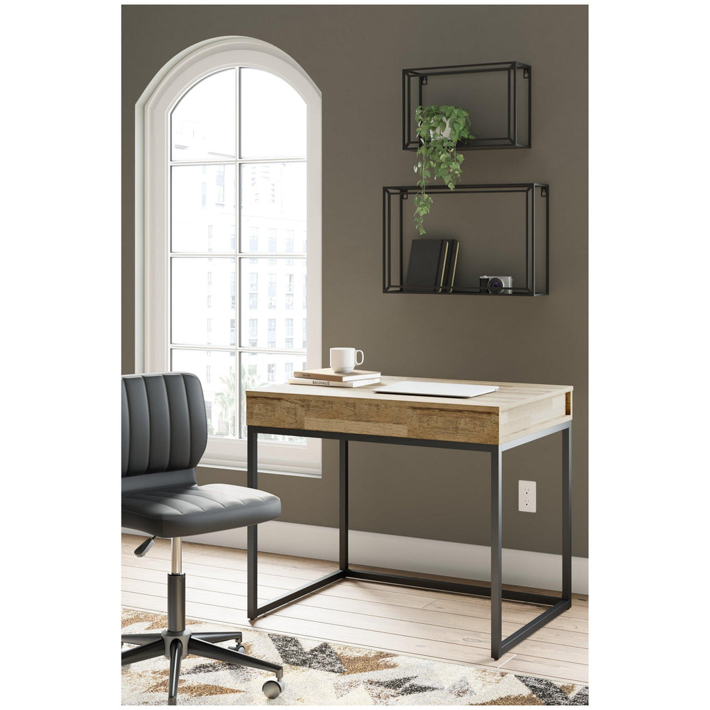 Gerdanet 36" Home Office Desk Ash-H320-13