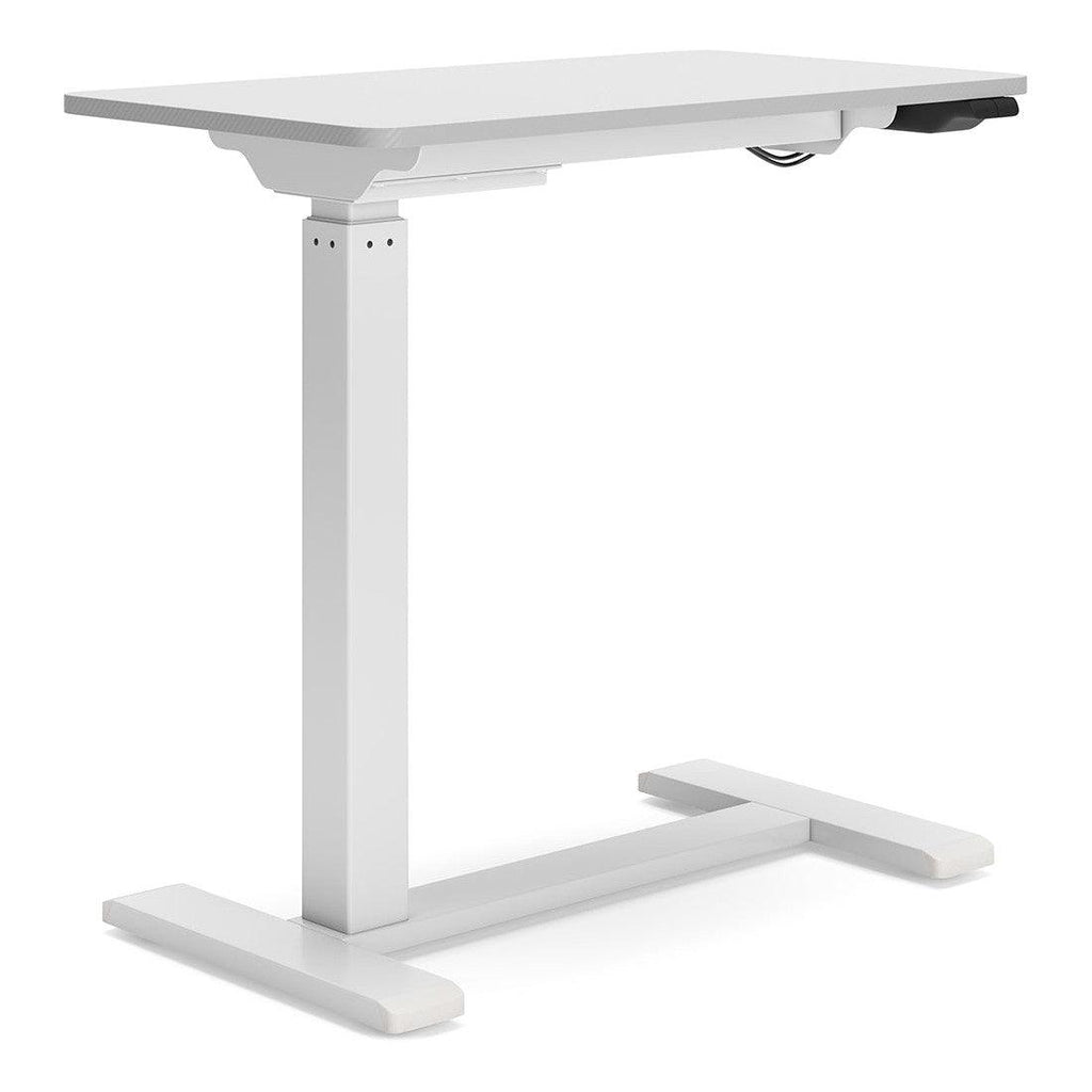 Lynxtyn Adjustable Height Home Office Side Desk Ash-H400-212