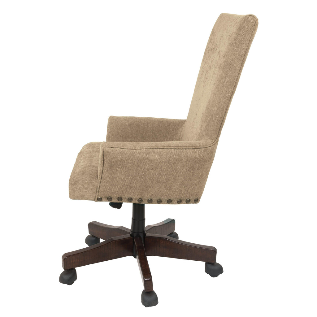 Baldridge Home Office Desk Chair Ash-H675-01A