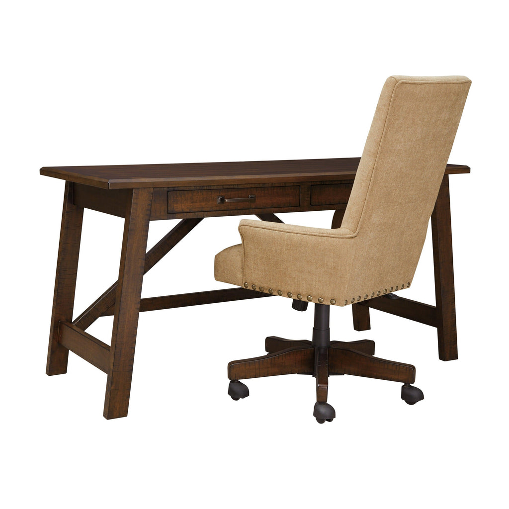 Baldridge Home Office Desk Chair Ash-H675-01A