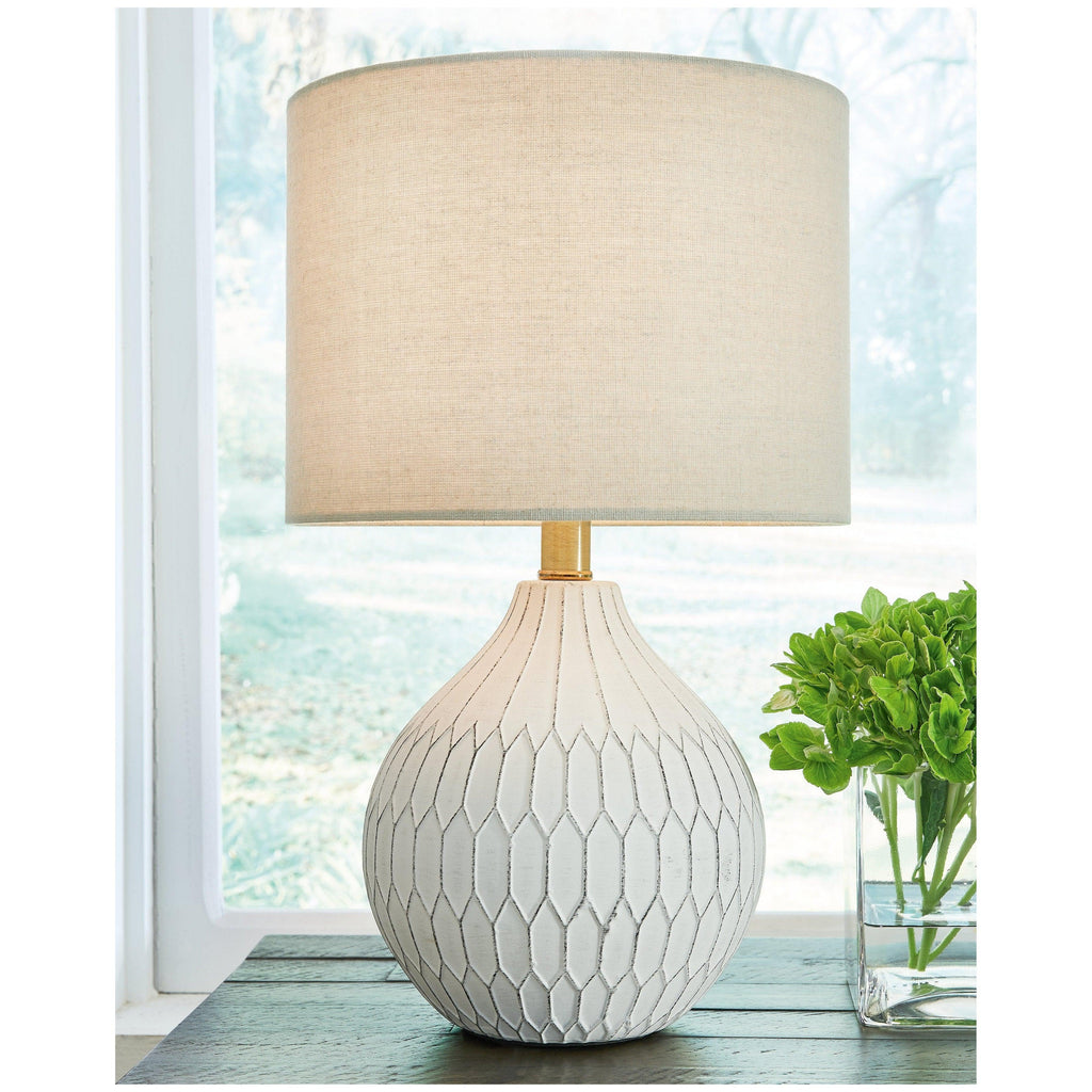 Wardmont Table Lamp Ash-L180094