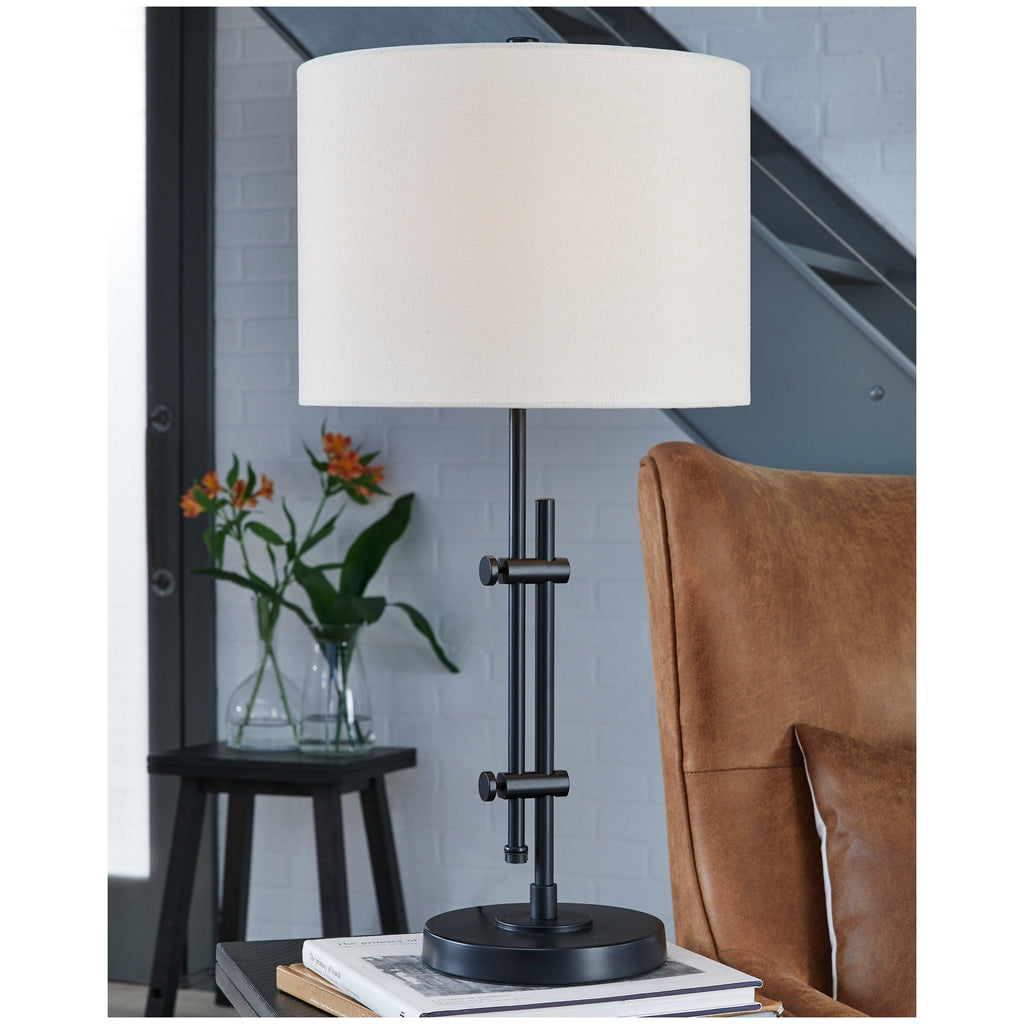 Baronvale Table Lamp Ash-L206044