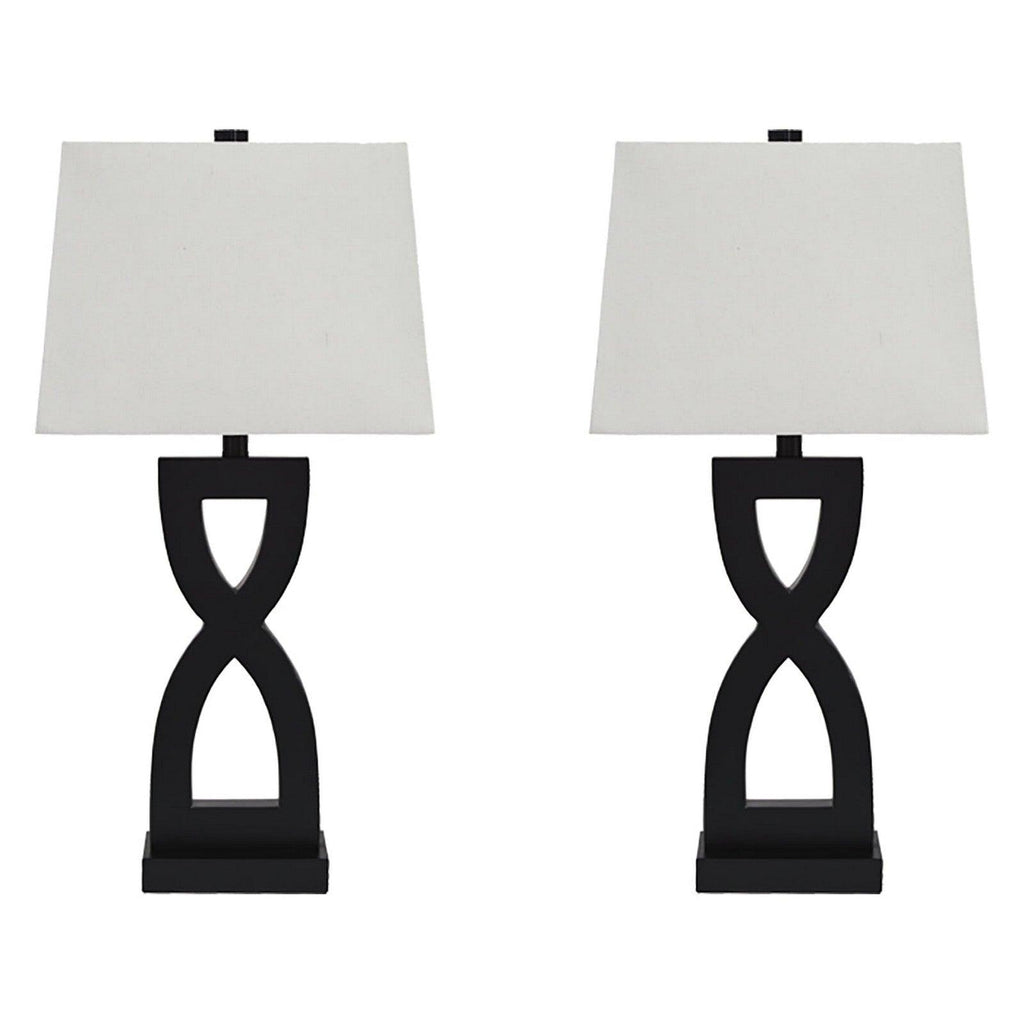 Amasai Table Lamp (Set of 2) Ash-L243144