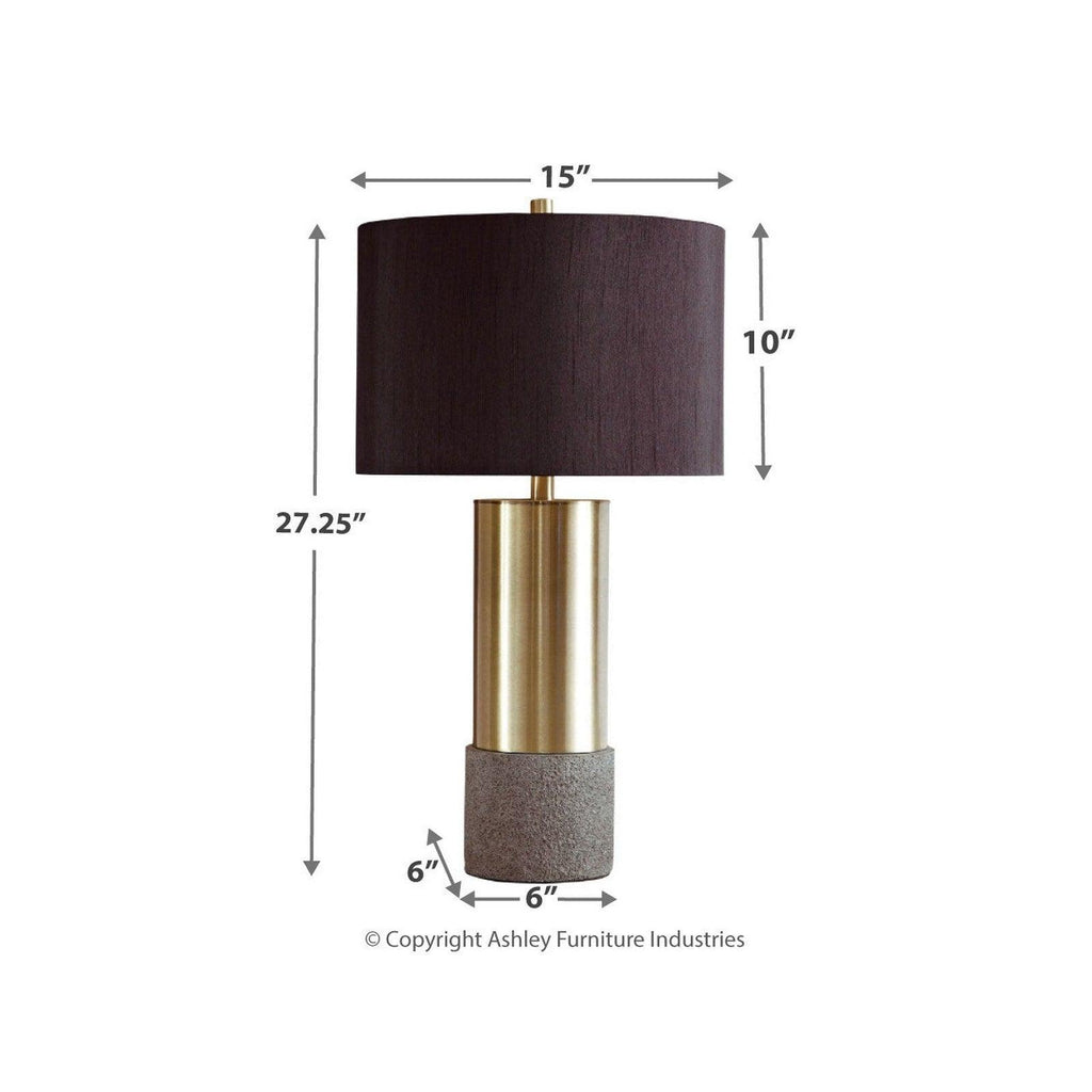 Jacek Table Lamp (Set of 2) Ash-L243164