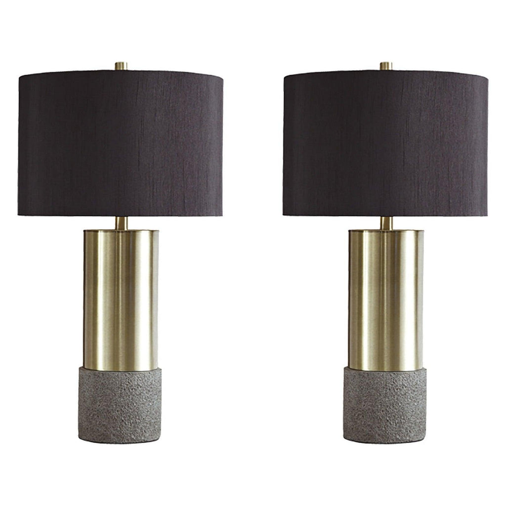 Jacek Table Lamp (Set of 2) Ash-L243164
