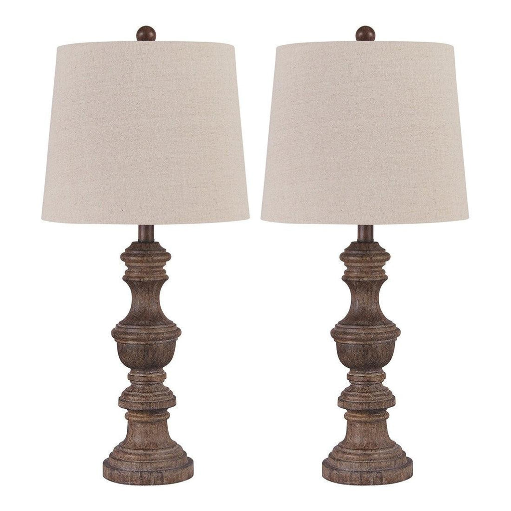 Magaly Table Lamp (Set of 2) Ash-L276024