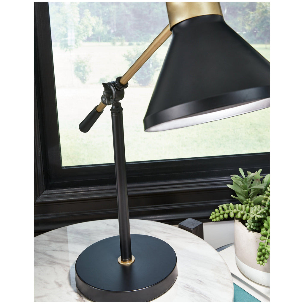 Garville Desk Lamp Ash-L734342