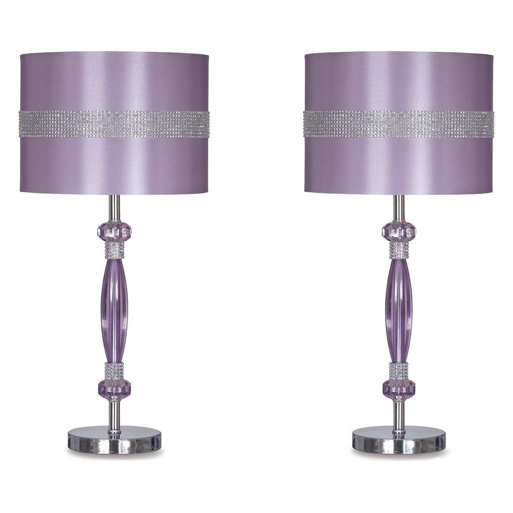 Nyssa Table Lamp (Set of 2) Ash-L801524X2