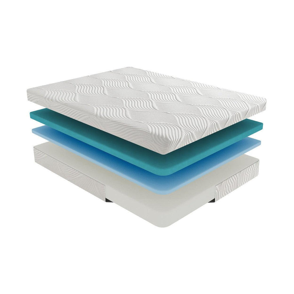 10" CK TWIN, SPLIT CK MATTRESS 1 PC, NEED 2 FOR CK BED (2.5"+1.5"+6") MT-NG10CT