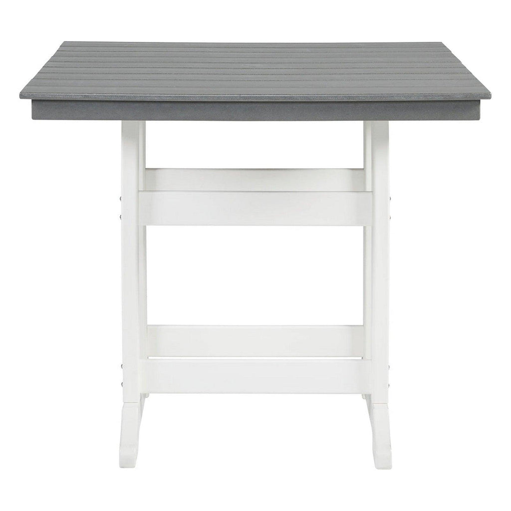 Transville Outdoor Counter Height Dining Table Ash-P210-632