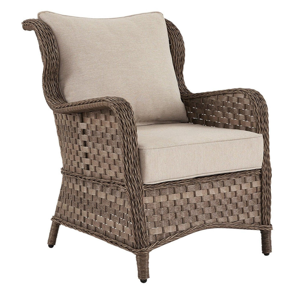 Clear Ridge Lounge Chair with Cushion (Set of 2) Ash-P361-820