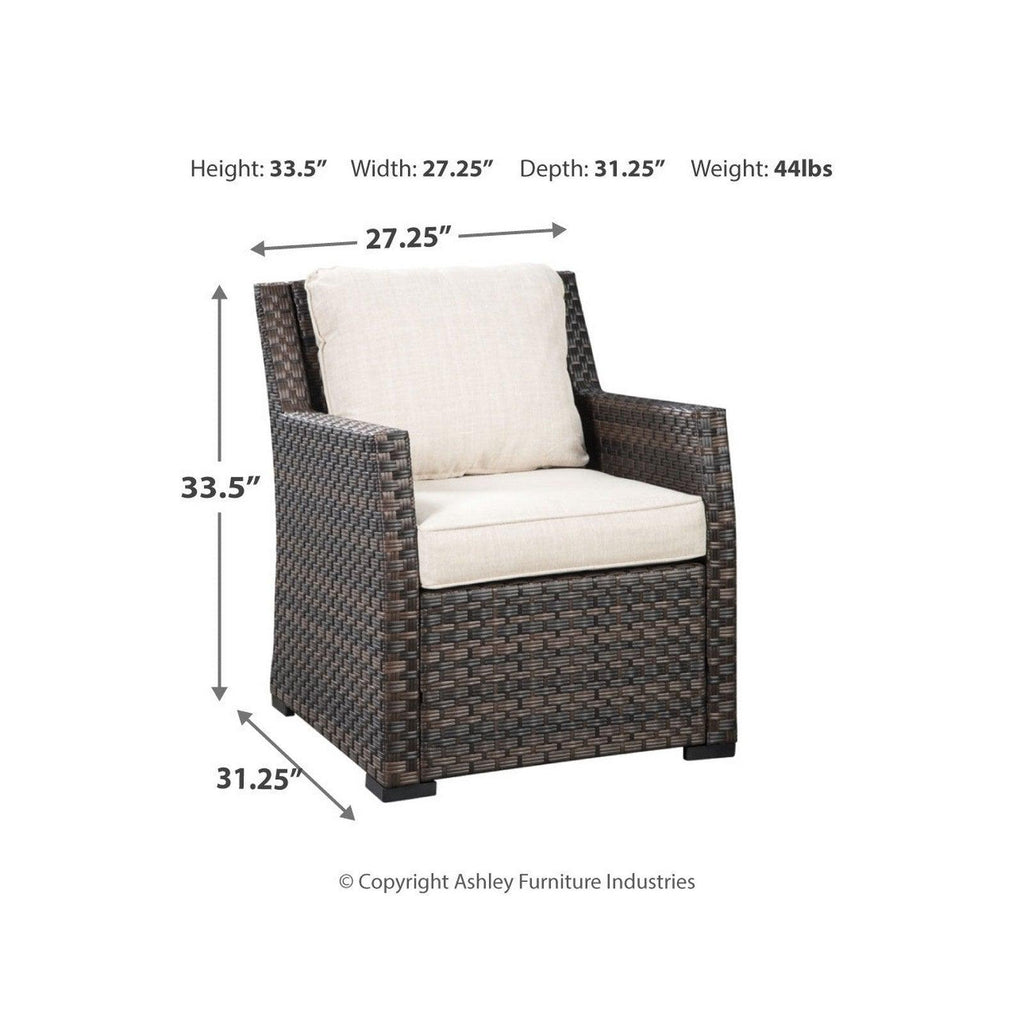 Easy Isle Lounge Chair with Cushion Ash-P455-820