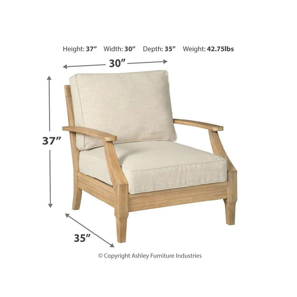 Clare View Lounge Chair with Cushion Ash-P801-820