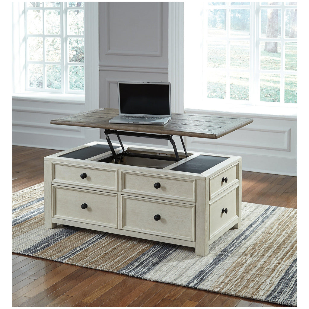 Bolanburg Coffee Table with Lift Top Ash-T637-20