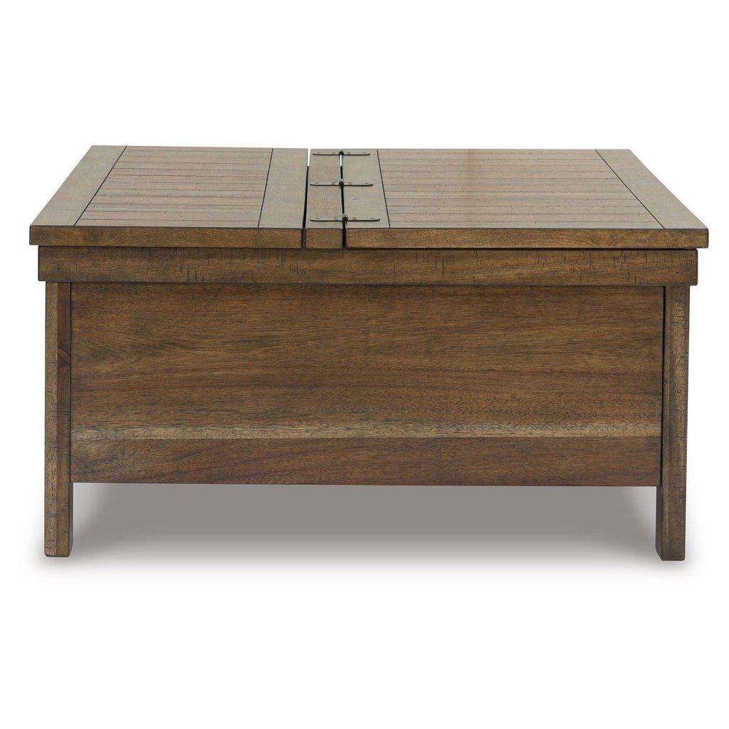 Moriville Lift-Top Coffee Table Ash-T731-9