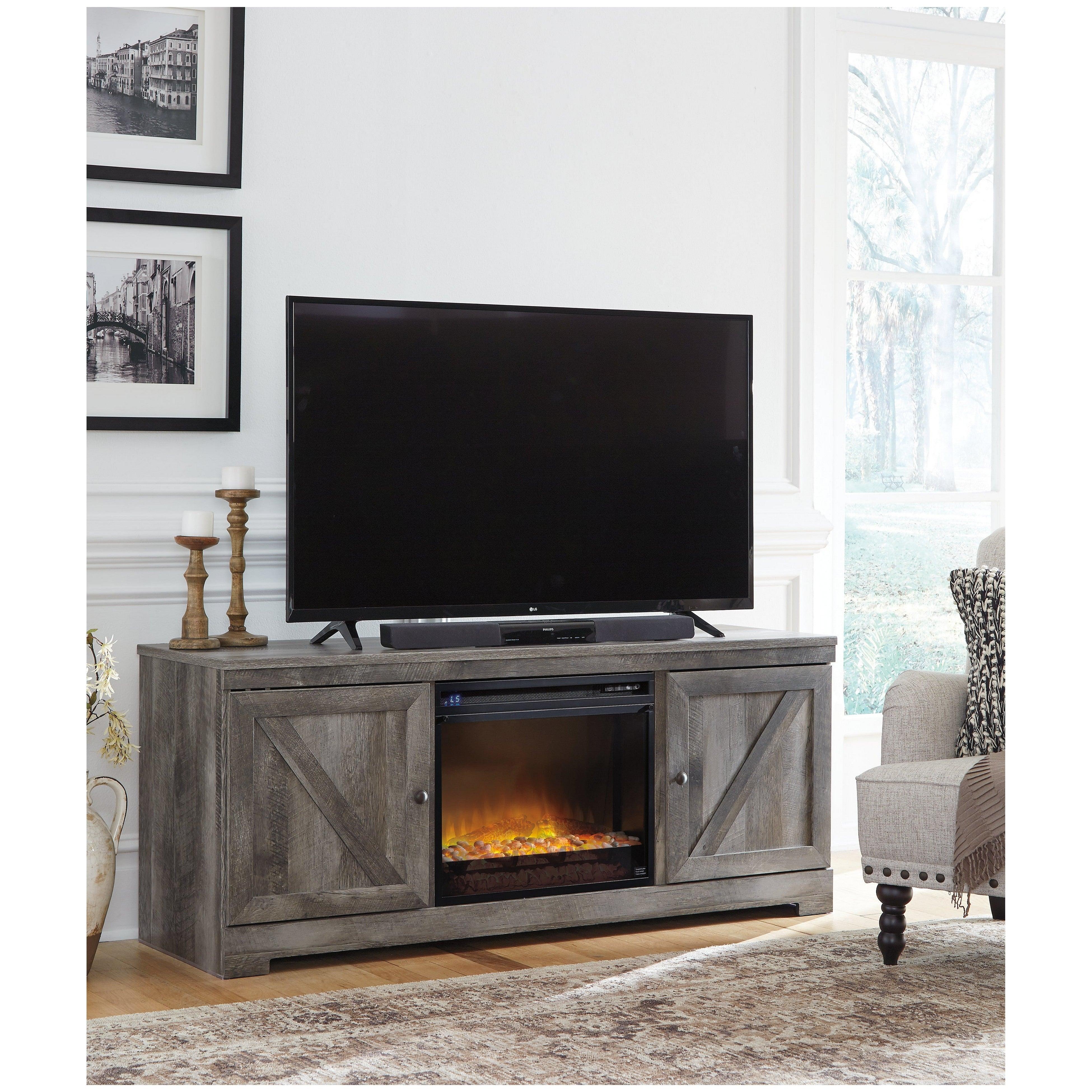 Mueble moderno de televisión con chimenea 10 : Mobel K6