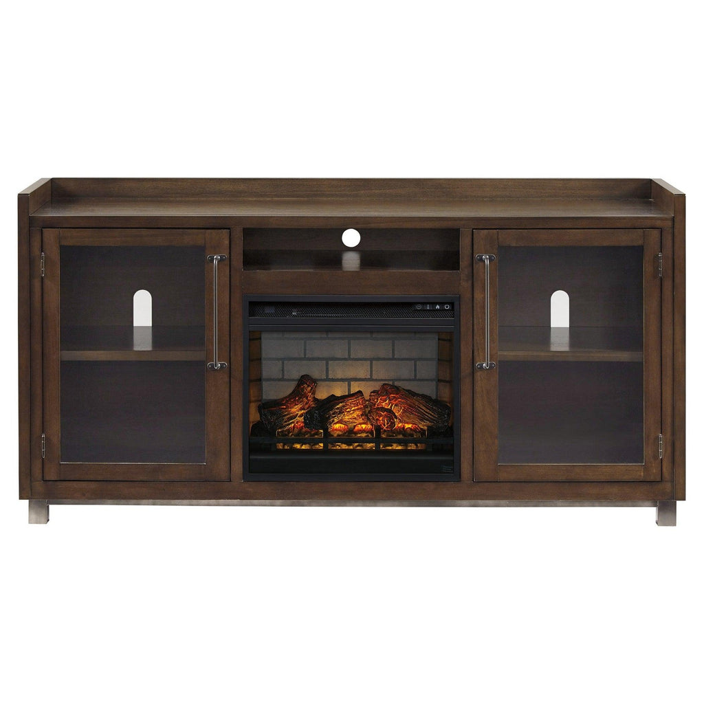 Starmore 70" TV Stand with Electric Fireplace Ash-W633W5