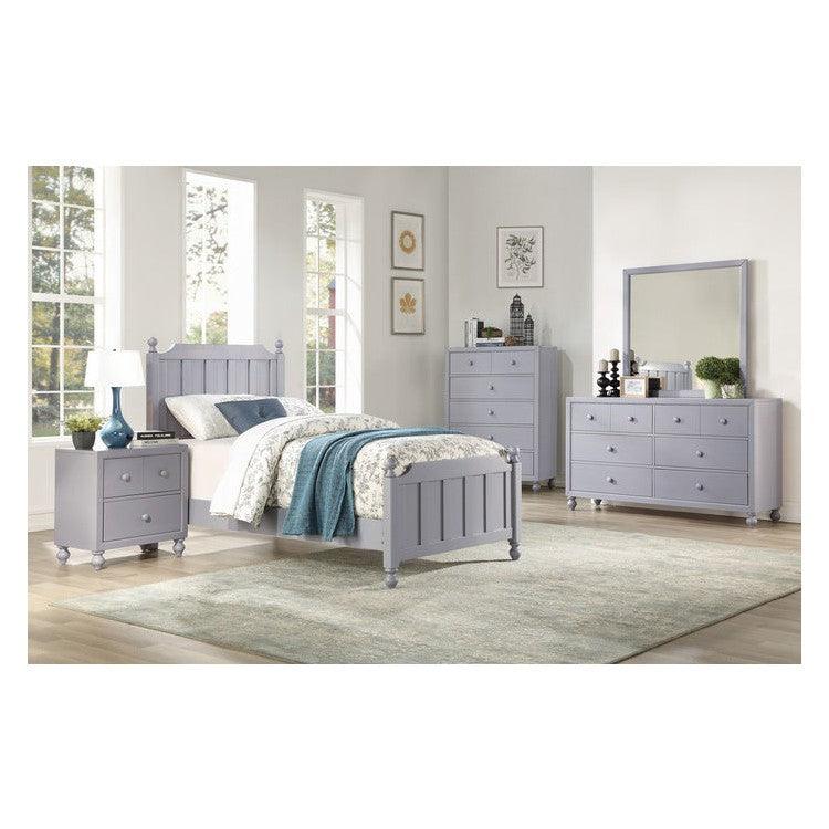 (3) Twin Bed, Gray 1803GYT-1*
