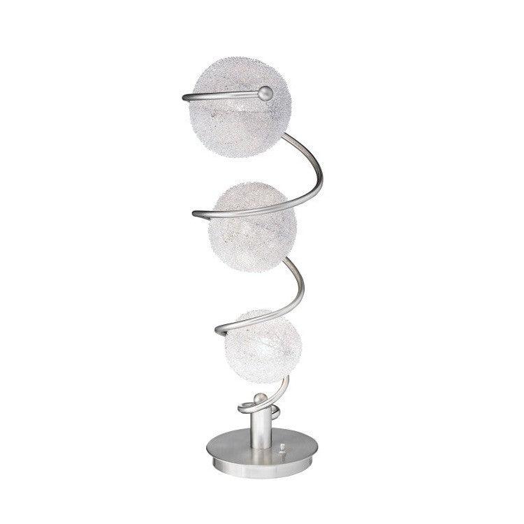 TBL LAMP, 3 WIRE-WRAPPED BALLS H11296